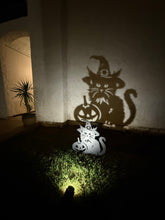 Load image into Gallery viewer, Halloween Cat and Pumpkin Lawn Decor
